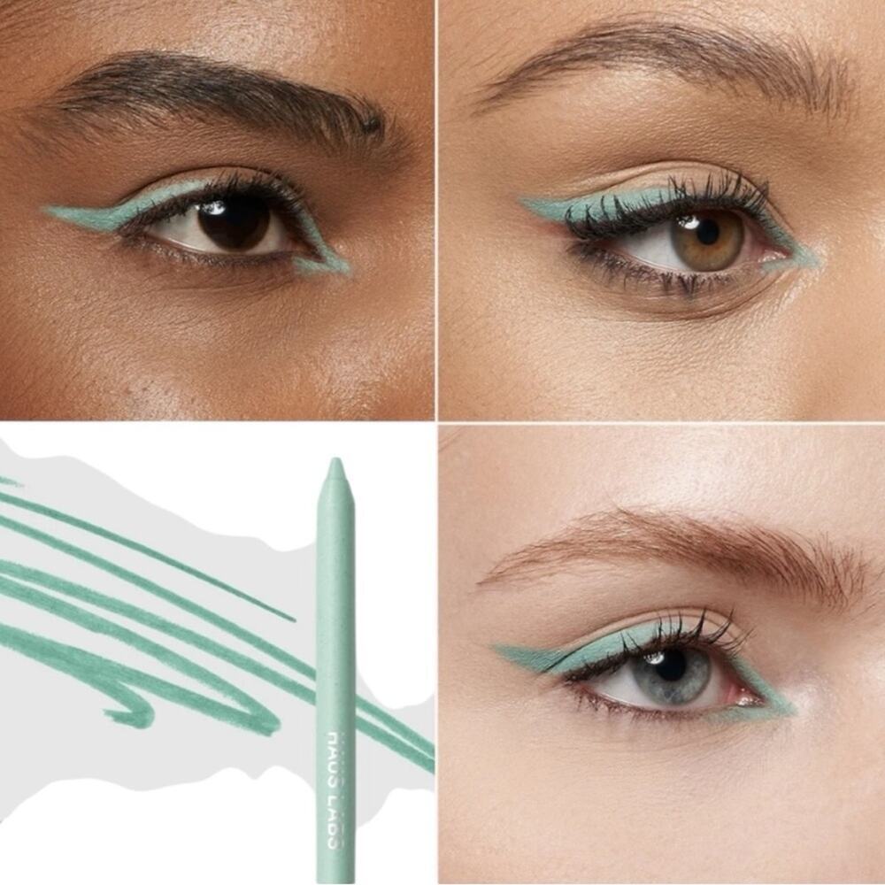 Haus Labs by Lady Gaga Optic Intensity Eco Eyeliner in Sage Green NIB NWT